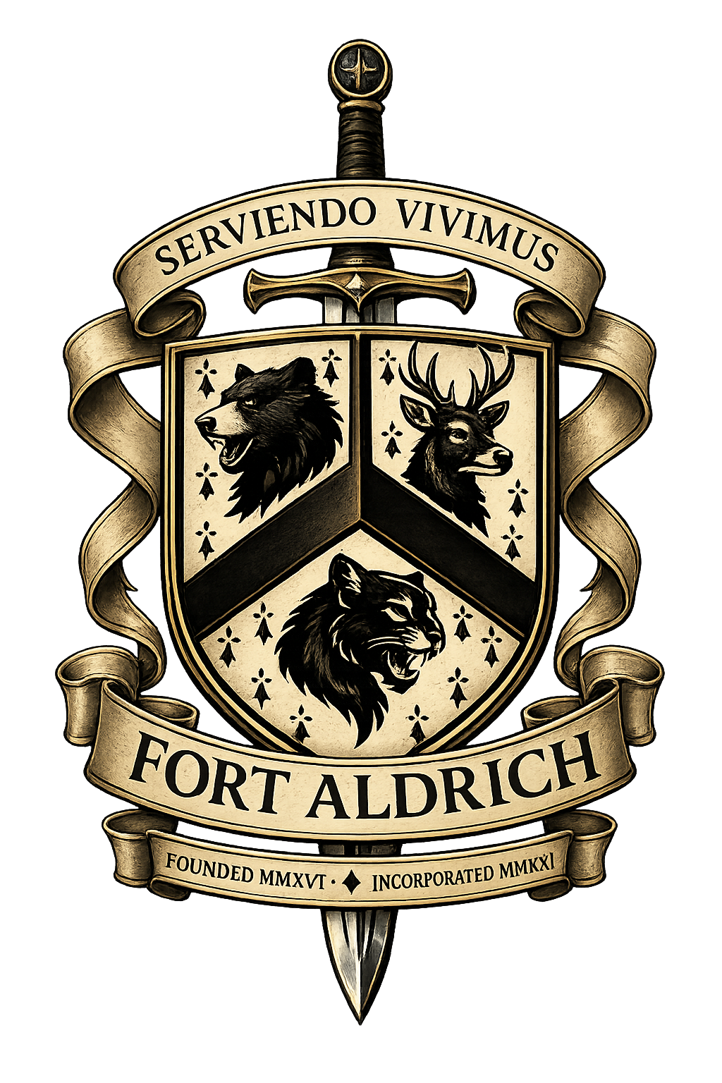Fort Aldrich crest
